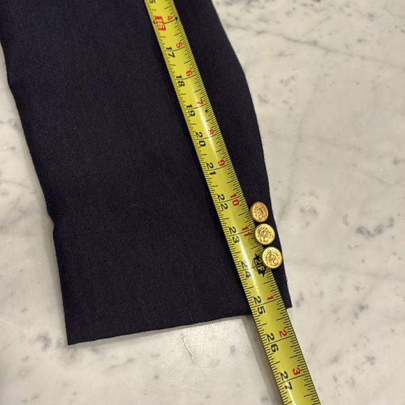 Men’s Vintage JoS A BANK, Sport Coat, Navy Striped, Size 46 Reg - Picture 10 of 11